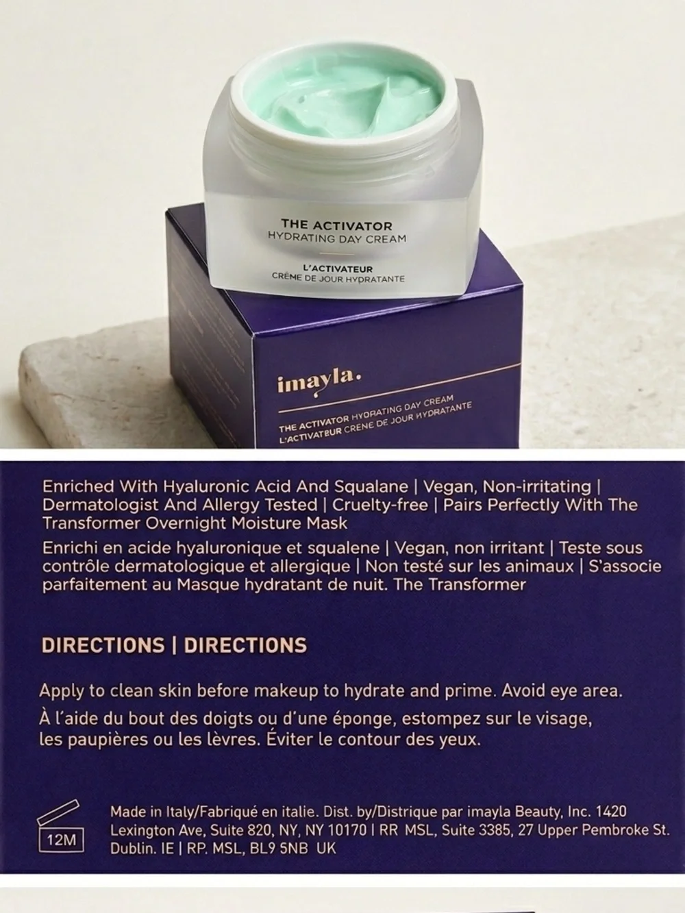 ImaylaThe Activator Hydrating Day Cream